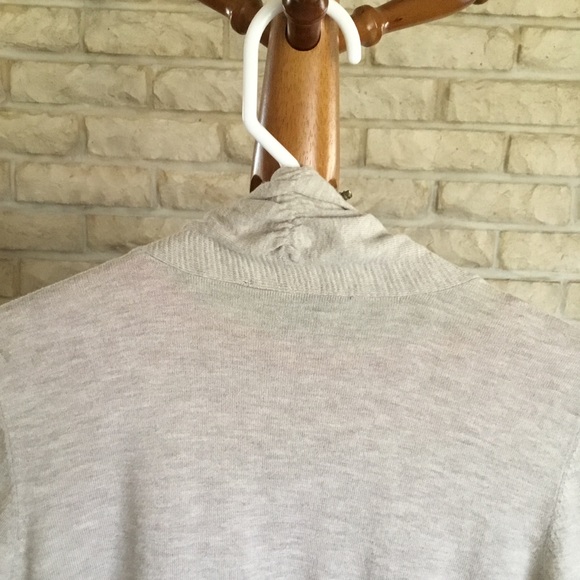 INC WATERFALL SWEATER WITH RUFFLE FRONT - Picture 7 of 7